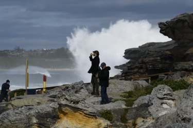 Maroubra, in Sydneyâ€™s east, copped a large swell, as did most of the coast down to the Victorian border.