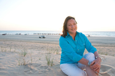 Heading into her 10th year, Cable Beach Polo founder Marilynne Paspaley in Broome.