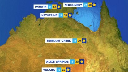 National weather forecast for Friday June 17