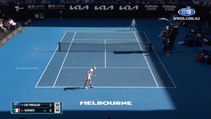 Watch the Match Highlights from A. de Minaur vs. J. Sinner  in the fourth round of the Australian Open 2022.