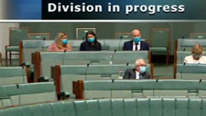 Liberal MPs cross the floor over religious discrimination bill