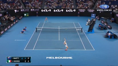 Ash Barty takes on Camila Giorgi in the third round of the Australian Open 2022.
