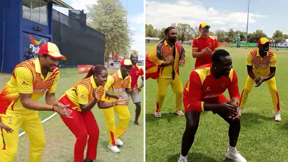 Uganda secured its place in a global cricket tournament for the first time after beating Rwanda in African qualifying for next year’s T20 World Cup.