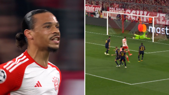 Against the run of play, Leroy Sane levelled the ledger for Bayern Munich against Real Madrid in leg one of their UEFA Champions League semi-final.