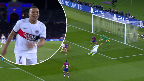 Kylian Mbappe was the star of the show for Paris Saint-Germain in their UEFA Champions League quarter-final against Barcelona.