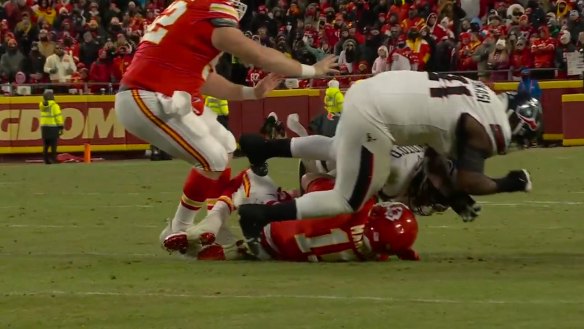 NFL referees were at the centre of controversy after Kansas City Chiefs quarterback Patrick Mahomes got some cheap penalties.