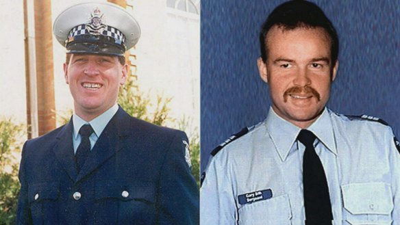 Police reflect 25 years after the Gary Silk and Rodney Miller shootings in Melbourne.