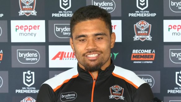 Wests Tigers will look to target Parramatta rookie Blaize Talagi in their Easter Monday clash.