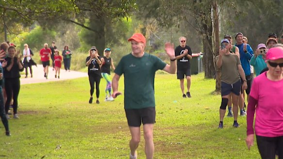Professor Richard Scolyer completes his 250th Parkrun