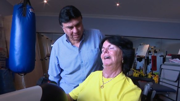 G﻿ai Vieria’s insurance company have slashed her therapy times six years after a police officer crashed into her, laving her with physical disabilities.