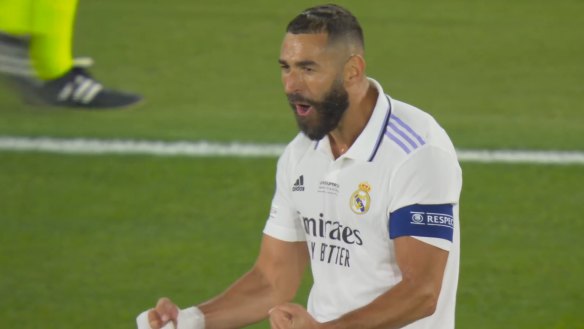 Karim Benzema continued his lethal form in the UEFA Super Cup.
