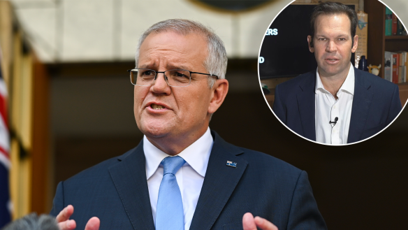 Matt Canavan has not backed calls for the former prime minister to step down from parliament