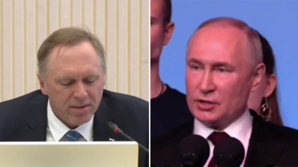 A WA councillor is having his position questioned after he appeared on television praising Russian President Vladimir Putin.