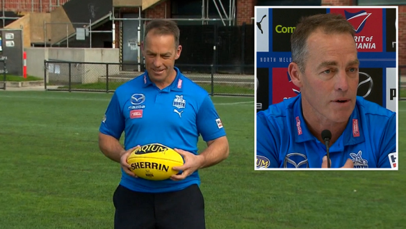 Four time premiership coach Alastair Clarkson has ended a week of speculation signing a five year deal with North Melbourne