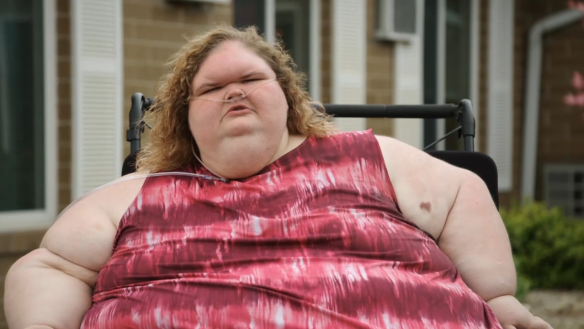 Tammy Slaton reveals she's "not giving up" in a rehab video update on 1000-Lb Sisters on 9Now.