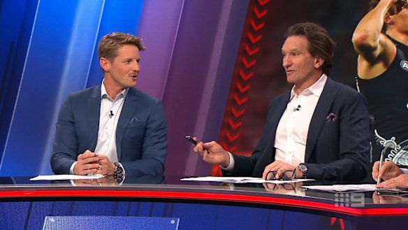 James Hird believes Charlie Curnow's claim he's not unhappy at Carlton is 'rubbish'. 