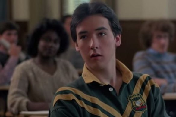 John Cusack's Kangaroos jersey as worn in The Sure Thing.