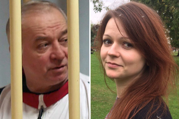 Poisoned: Russian ex-spy Sergei Skripa, 66, and his daughter Yulia Skripal, 33.