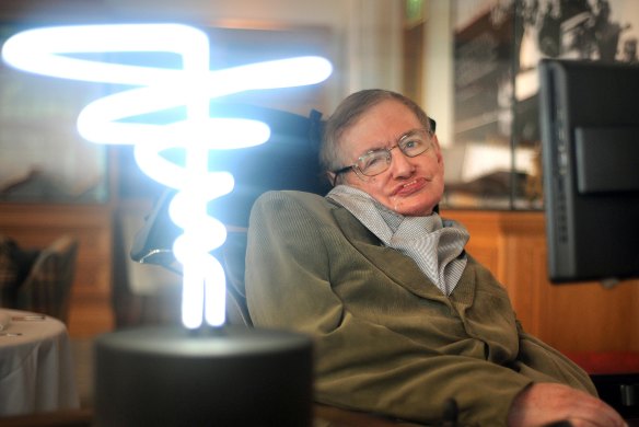 The world's most famous and longest living sufferer of ALS, Stephen Hawking.