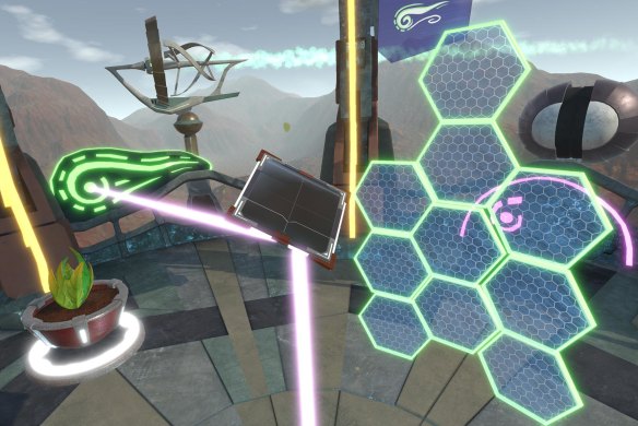 Stirfire Studios' WA developed virtual reality game Symphony of the Machine.
