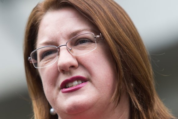 Victorian Industrial Relations minister Natalie Hutchins did not rule out making 'wage theft' a crime.