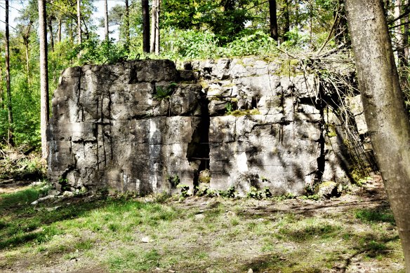 Scott's Bunker, a German fortification captured by the Australians at Polygon Wood on September 26, 1917. 