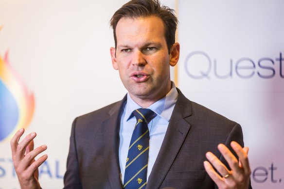 Resources Minister Matt Canavan said carbon capture and storage can cut emissions and retain access to coal-fired power.