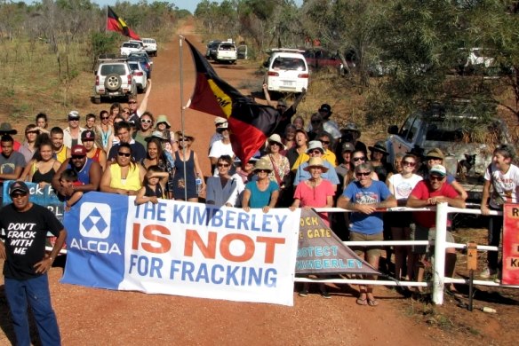 Some West Australian residents are opposed to Buru Energy's Kimberly fracking operations