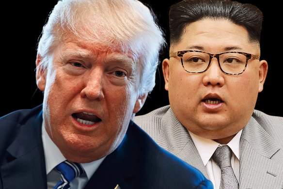 US President Donald Trump and North Korean leader Kim Jong-un.