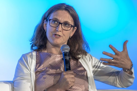 Cecilia Malmstrom, European Union trade commissioner.