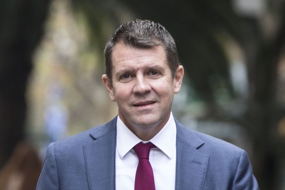 Former NSW premier Mike Baird was an "inspiration" to Laundy.