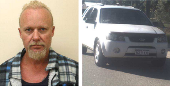 Mandurah Detectives are searching for Michael Wayne Yates as they believe he may know why a firearm was discharged at a house today. 