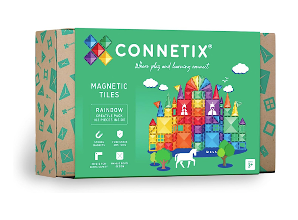CONNETIX Rainbow Creative Pack, 102 pieces