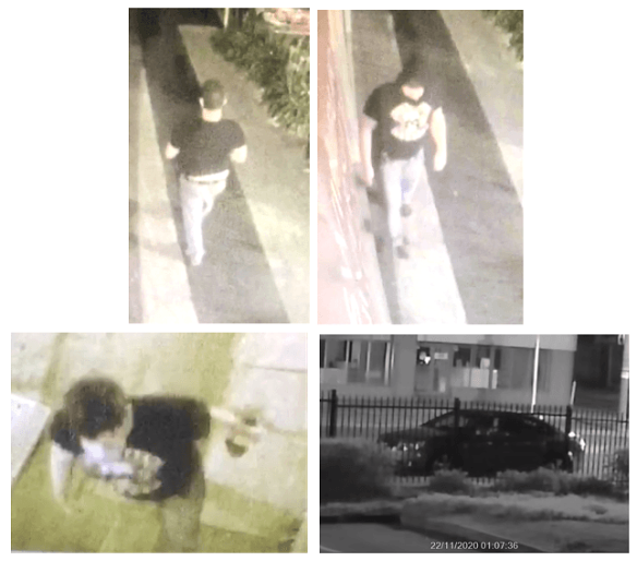 Police are searching for a man following an assault on a woman in Hawthorn earlier this week.