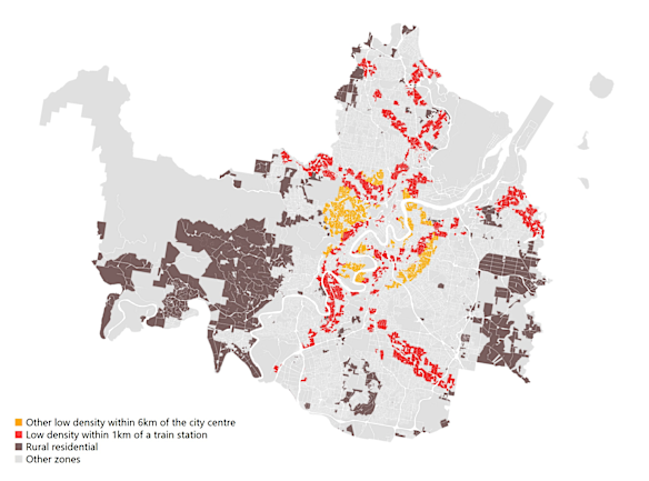 Uma análise do zoneamento da Câmara Municipal de Brisbane pela Comissão de Produtividade de Queensland.