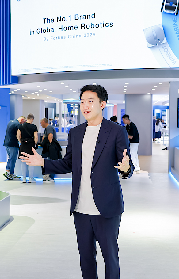 ECOVACS chief executive David Qian. 