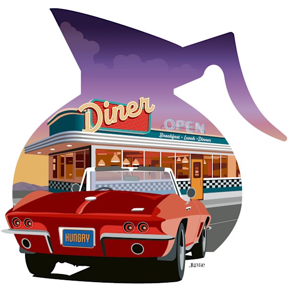 Nothing could be finer than a US diner. Or maybe not.