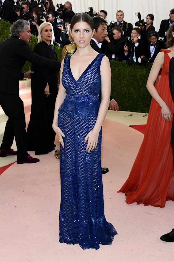 Anna Kendrick at the Met Gala.