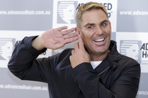 Shane Warne is tipped to end up on Fox Sports.