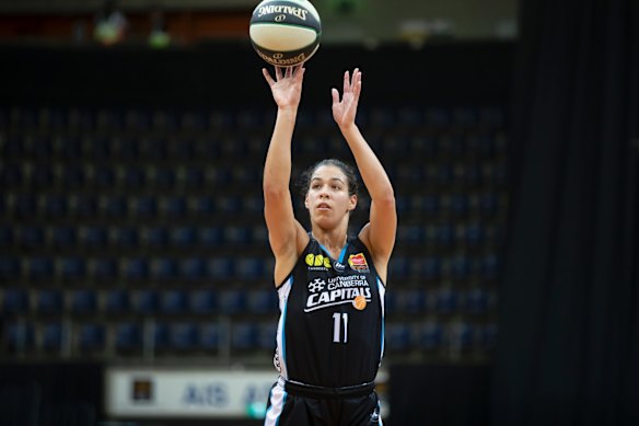 Capitals' Kia Nurse.