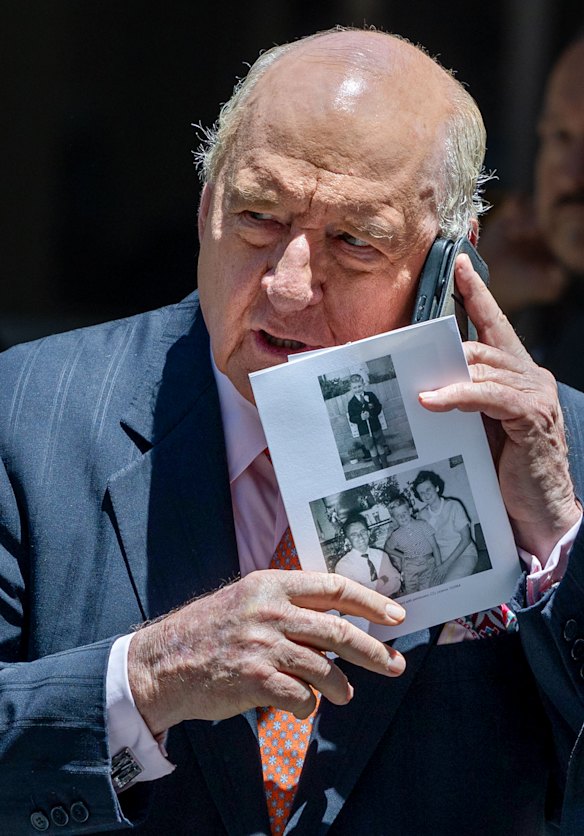 The broadcaster has made few public appearances.