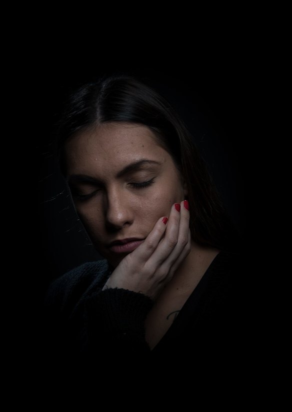 Apryl Watson, daughter of Tanya Day, who died after being detained in the Castlemaine police station for public drunkenness. Tanya fell and knocked her head in the cell, and later died in hospital from her injuries.