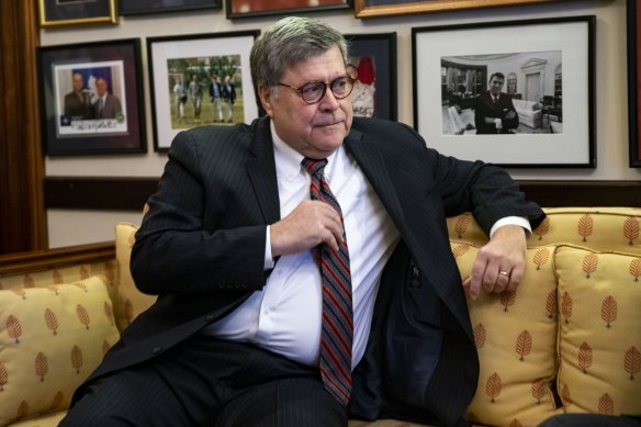 William Barr said it would be a crime to lie to Congress.