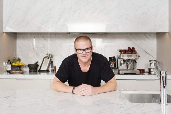 British celebrity chef Heston Blumenthal while in Sydney.