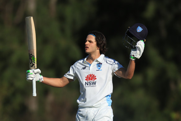 From public to private: Sam Konstas was keen to face experienced cricketers in Premier Cricket.