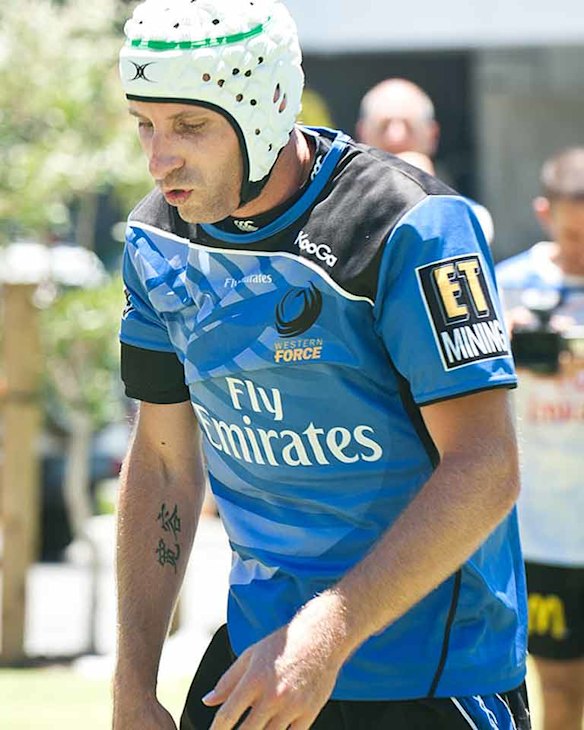 What happens when a 75kg Waterboy tackles a 110kg Western Force player