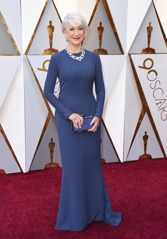 Helen Mirren at this year's Oscars.