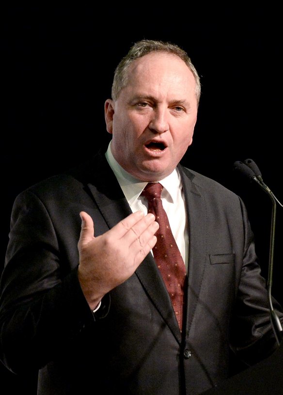 Deputy Prime Minister Barnaby Joyce
