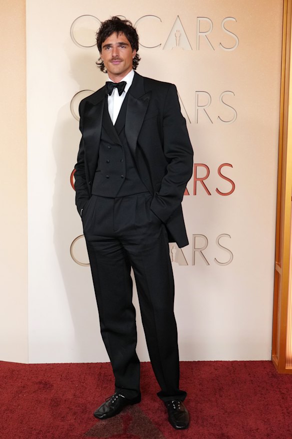 Australia’s Jacob Elordi was nominated for best supporting actor for Frankenstein, an award Sean Penn won.