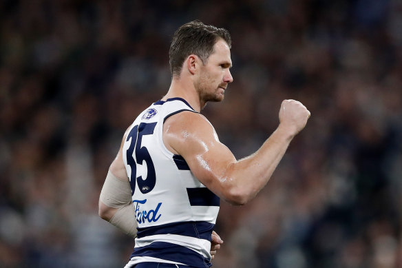 Patrick Dangerfield has sought the help of a NFL psychologist to help him flourish in September.